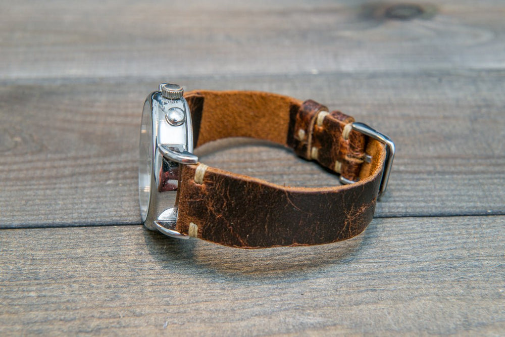 Watch strap, watch band, leather watch strap, leather watch band, finwatchstraps