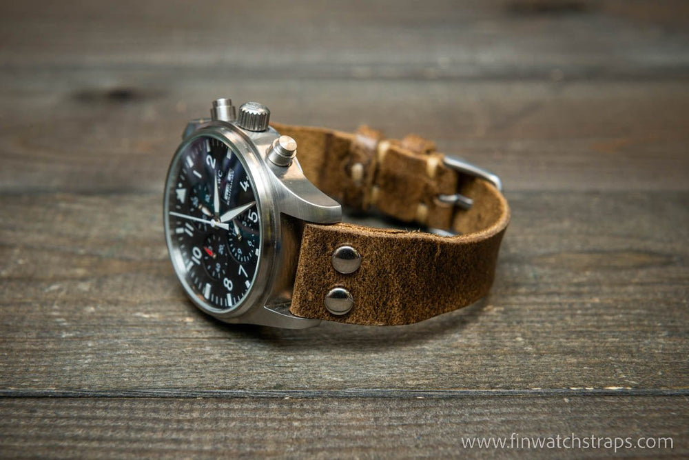 Watch strap, watch band, leather watch strap, leather watch band, finwatchstraps
