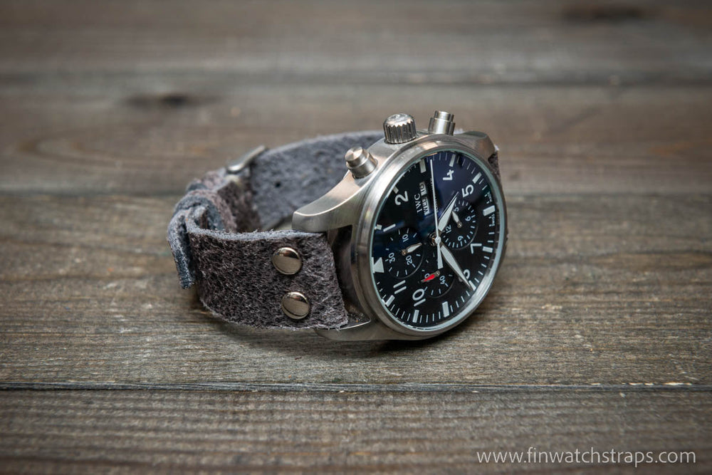 Pilot style watch strap deals
