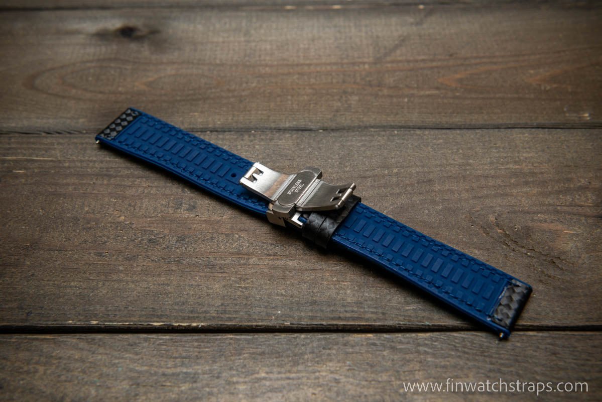 Rubber FKM watch strap , waterproof 18 mm, 20 mm, 22 mm, 24 mm.