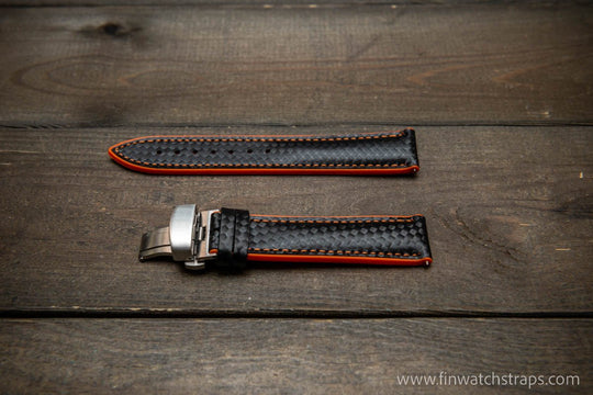 Watch strap, watch band, leather watch strap, leather watch band, finwatchstraps