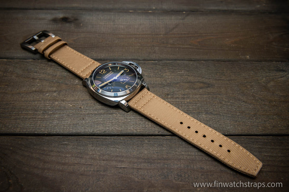 Seiko 22mm hot sale leather strap