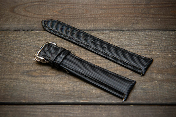 Sailcloth quick-release watch strap for Omega watches with Omega