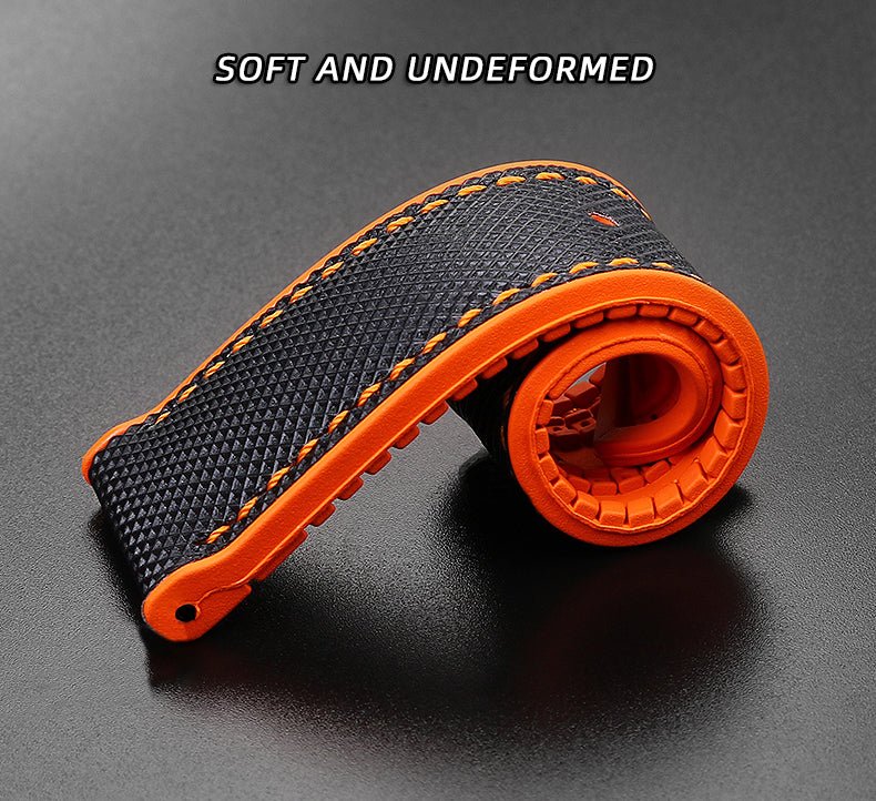 Premium rubber online watch strap