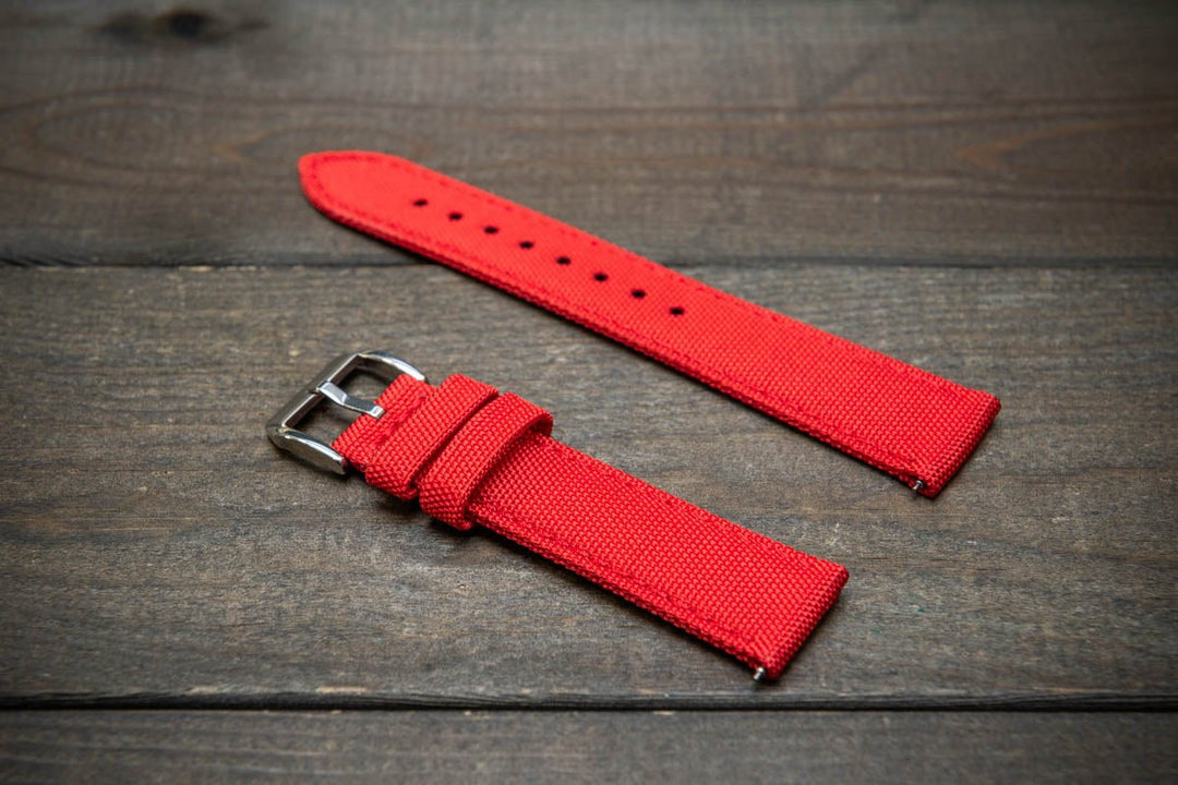 Sailcloth waterproof watch strap. - finwatchstraps