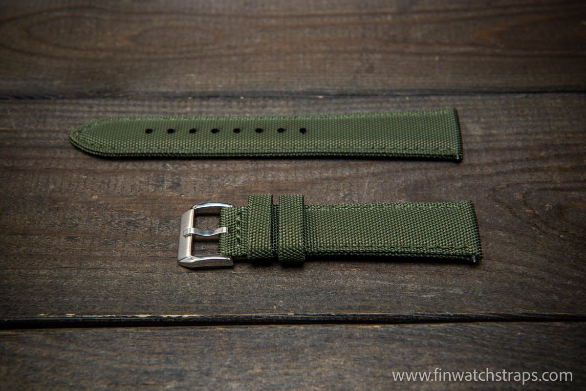 Sailcloth waterproof watch strap. Sailcloth waterproof watch strap.