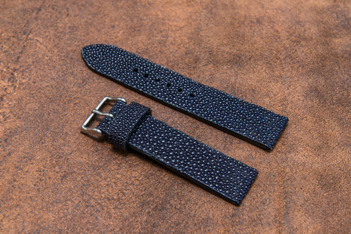 Two-Piece NATO Style Watch Band / Strap for Apple Watch in Smoke & Black Bond w/ Stainless Steel Buckle | Barton