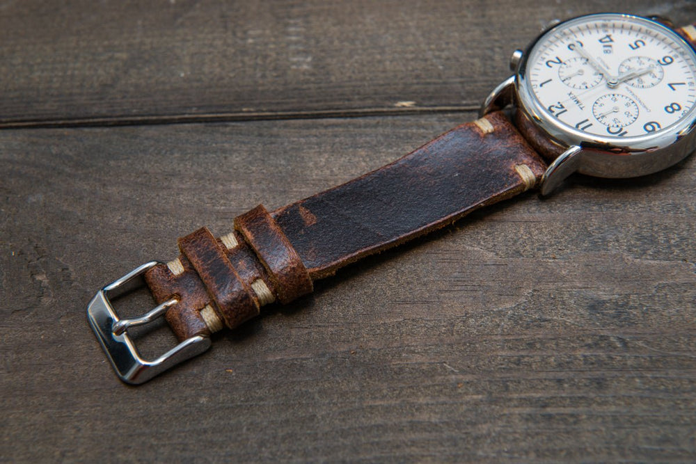 Watch strap, watch band, leather watch strap, leather watch band, finwatchstraps