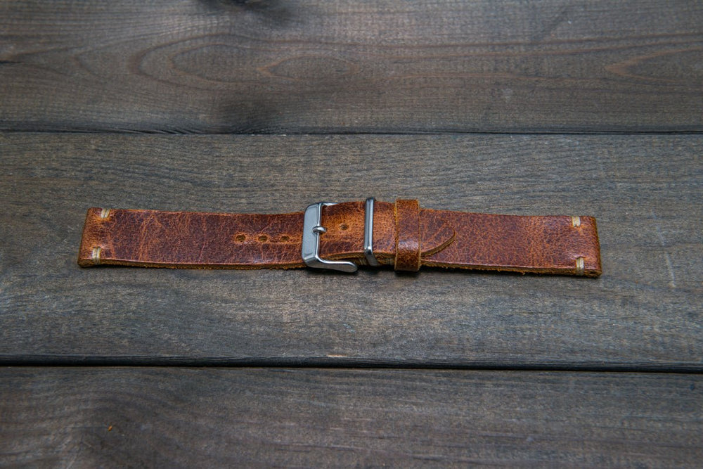 Old England Pull Up Distressed Calfskin Leather