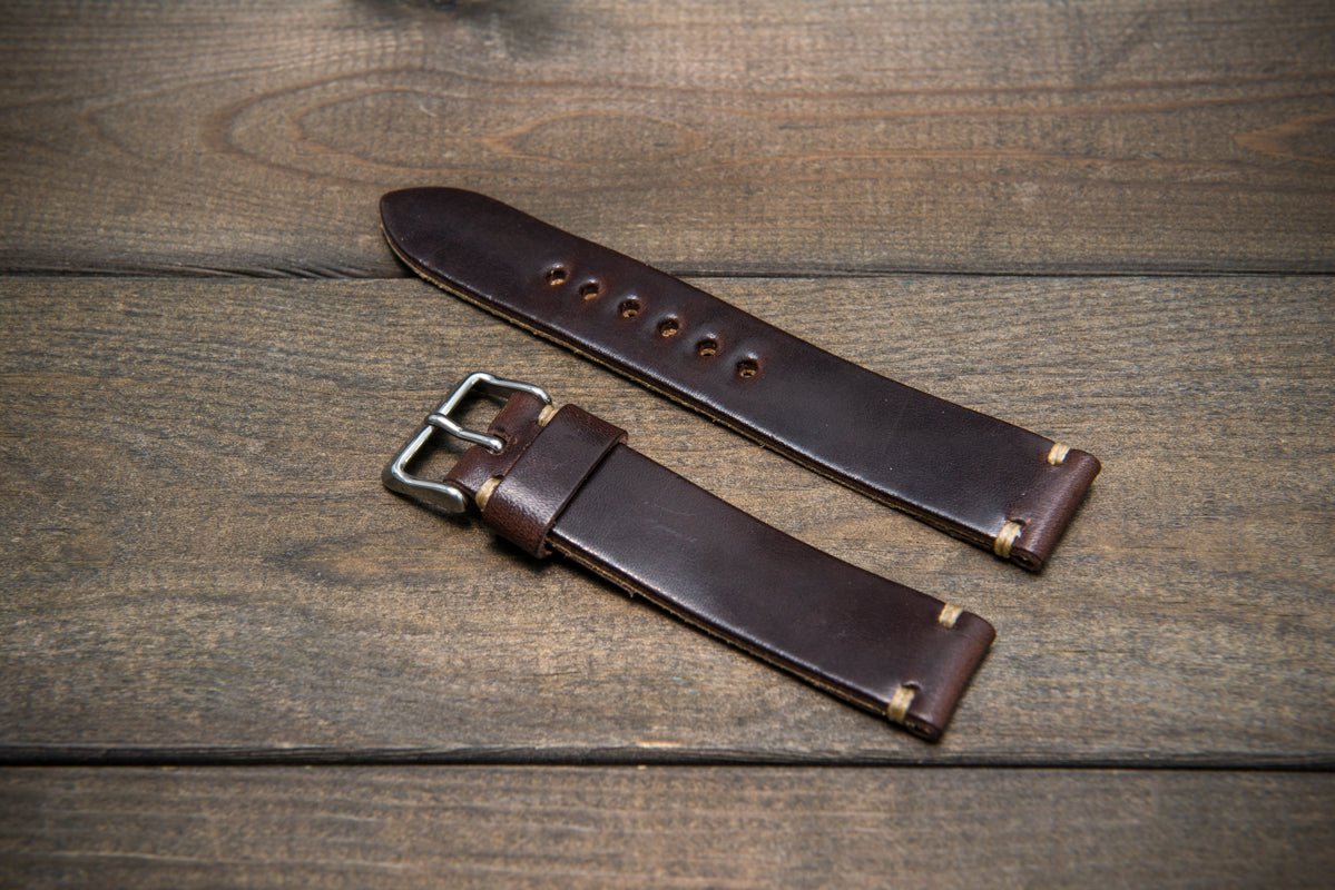 Watch strap, watch band, leather watch strap, leather watch band, finwatchstraps