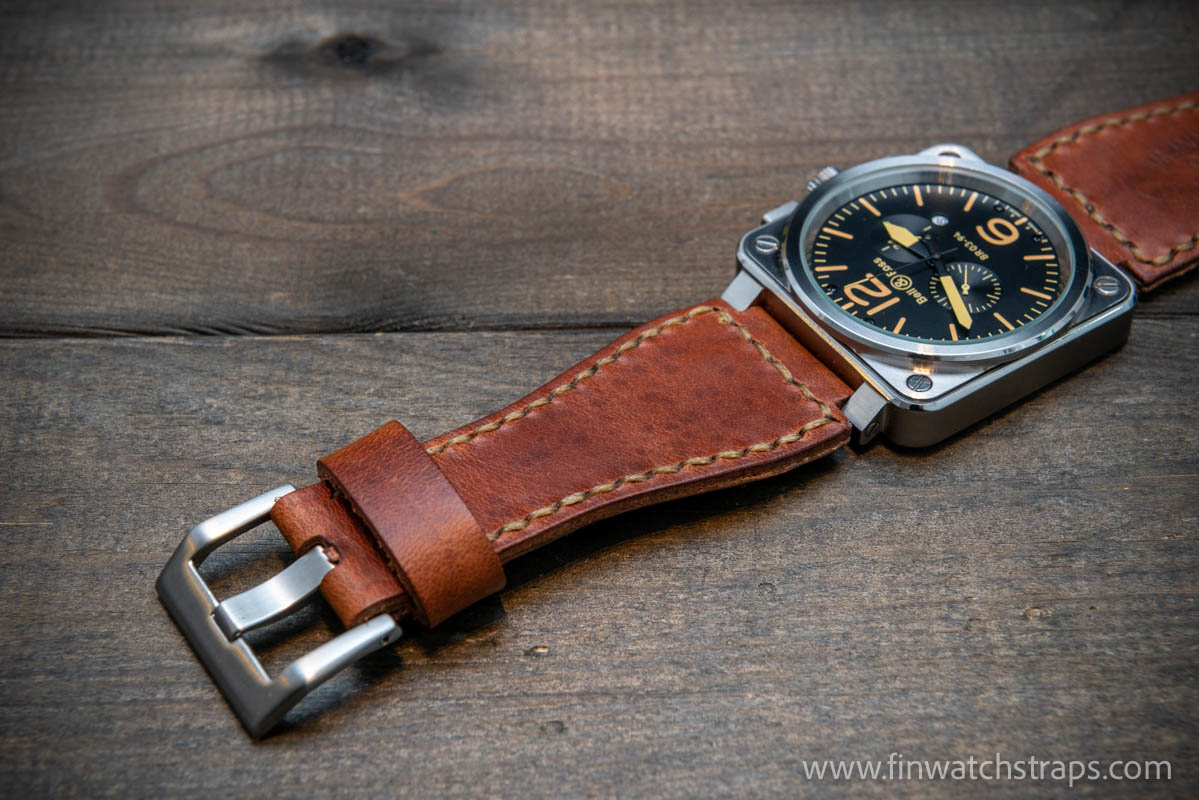 Vintage Ammo Watch strap Bell Ross 24 mm 26 mm