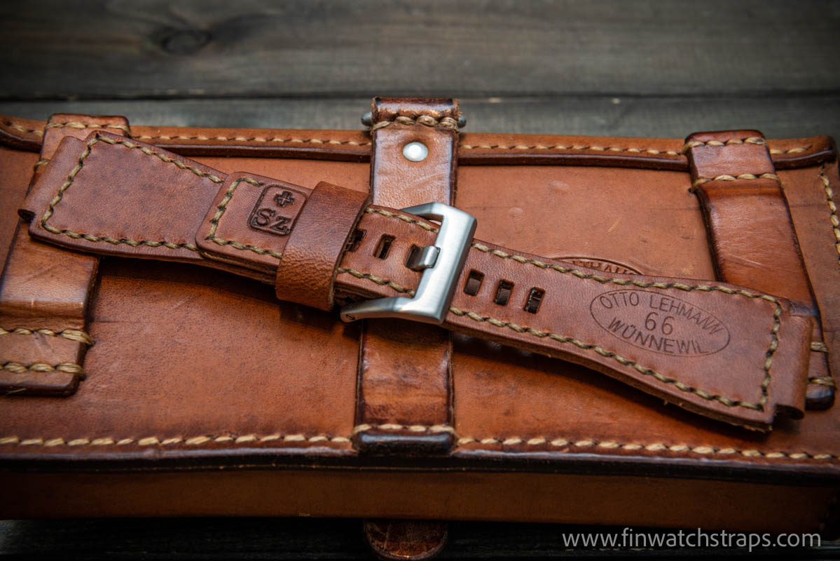 Bell&Ross watch straps 24 mm, 26 mm. Handmade in Finland