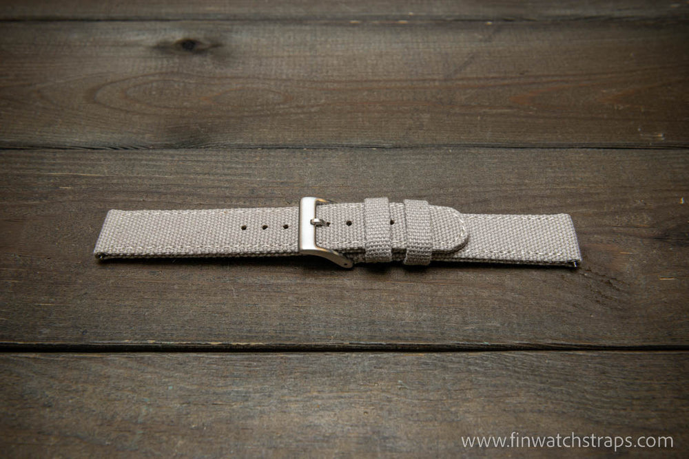Thick canvas cheap watch strap
