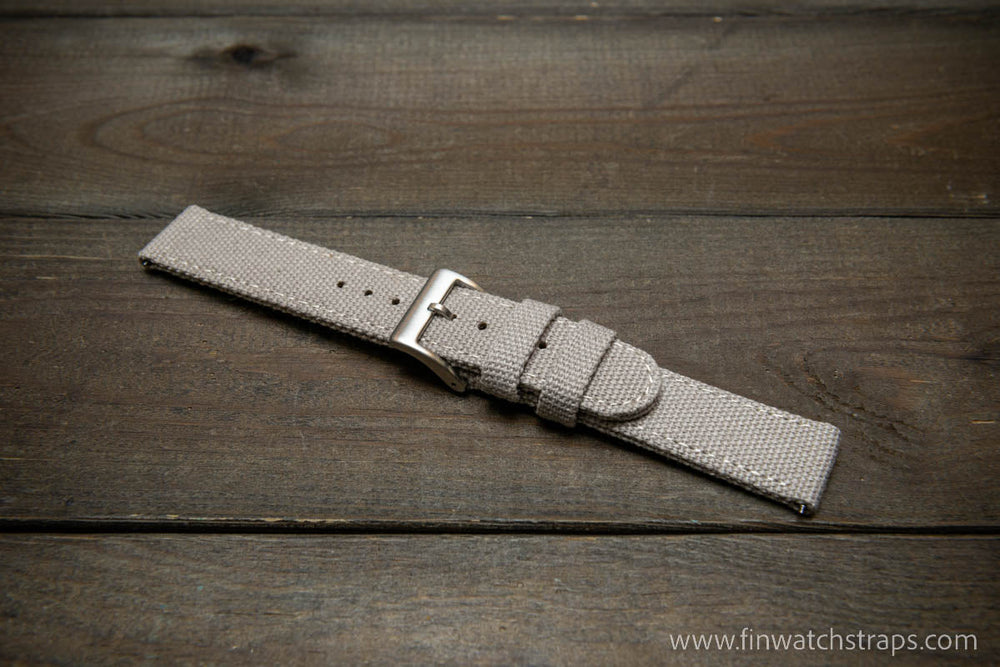 2 piece canvas watch strap on sale