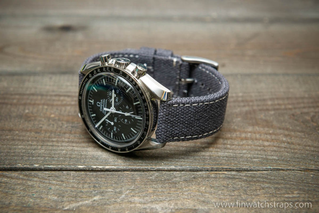 Canvas Uhrenarmband Uhrenarmband 18mm Leder Vintage