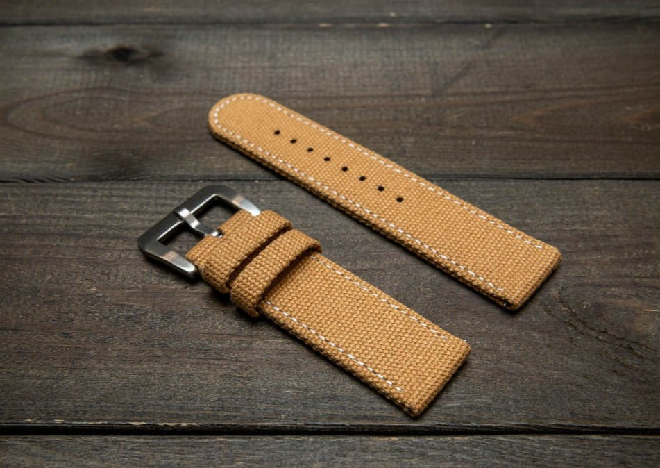 24mm canvas watch 2025 strap