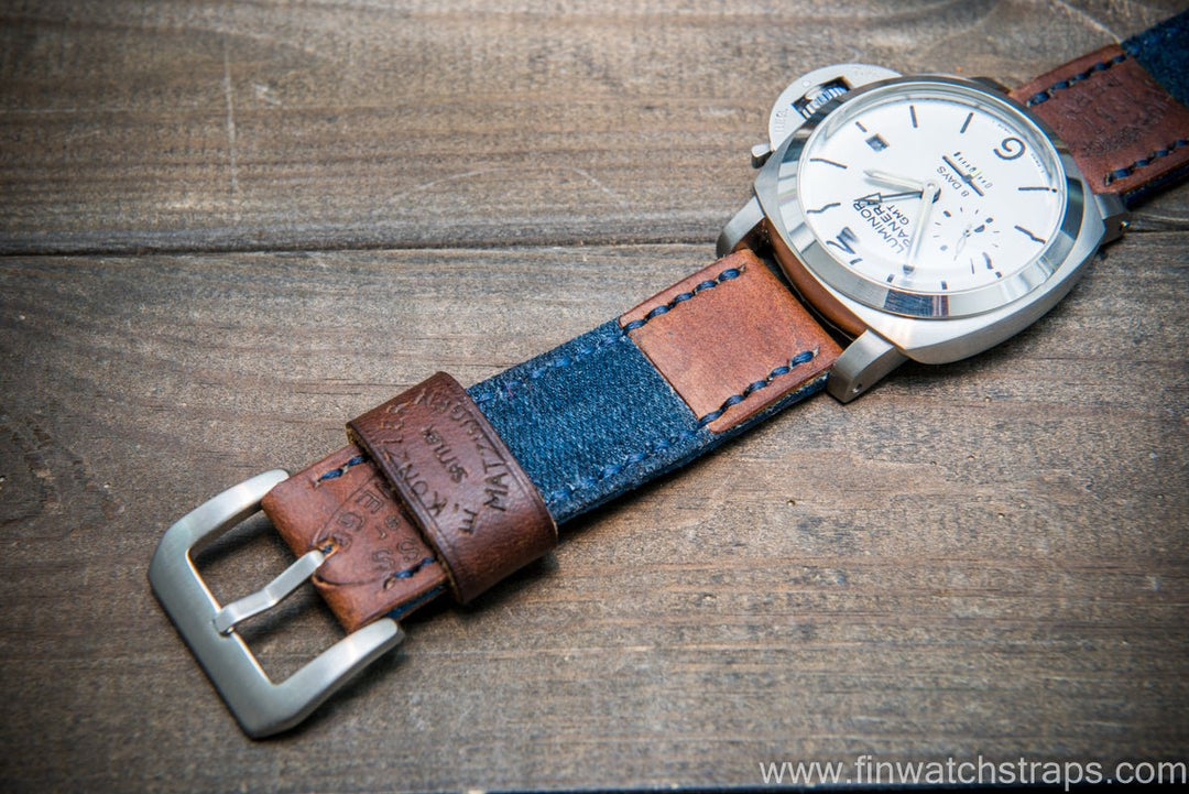 Cinturino for orologio in tela vintage retrò in nylon denim da 10, 12, 14, 16, 18, 20 mm, cinturino da polso adatto for Samsung, Amazfit, Huawei(Pink silver buckle,24mm Cinturino for orologio in tela vintage retrò in nylon denim da 10, 12, 14, 16, 18, 20 mm, cinturino da polso adatto for Samsung, Amazfit, Huawei(Pink silver buckle,24mm