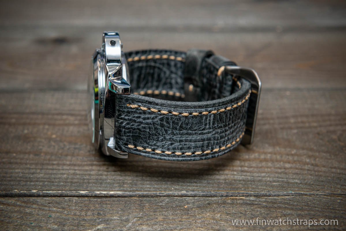 Watch strap, watch band, leather watch strap, leather watch band, finwatchstraps