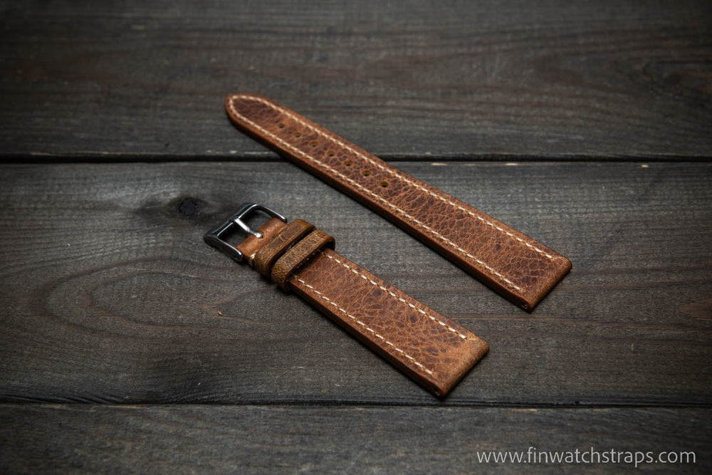Vintage style watch strap ready to ship 19 mm 20 mm 21 mm 22 mm