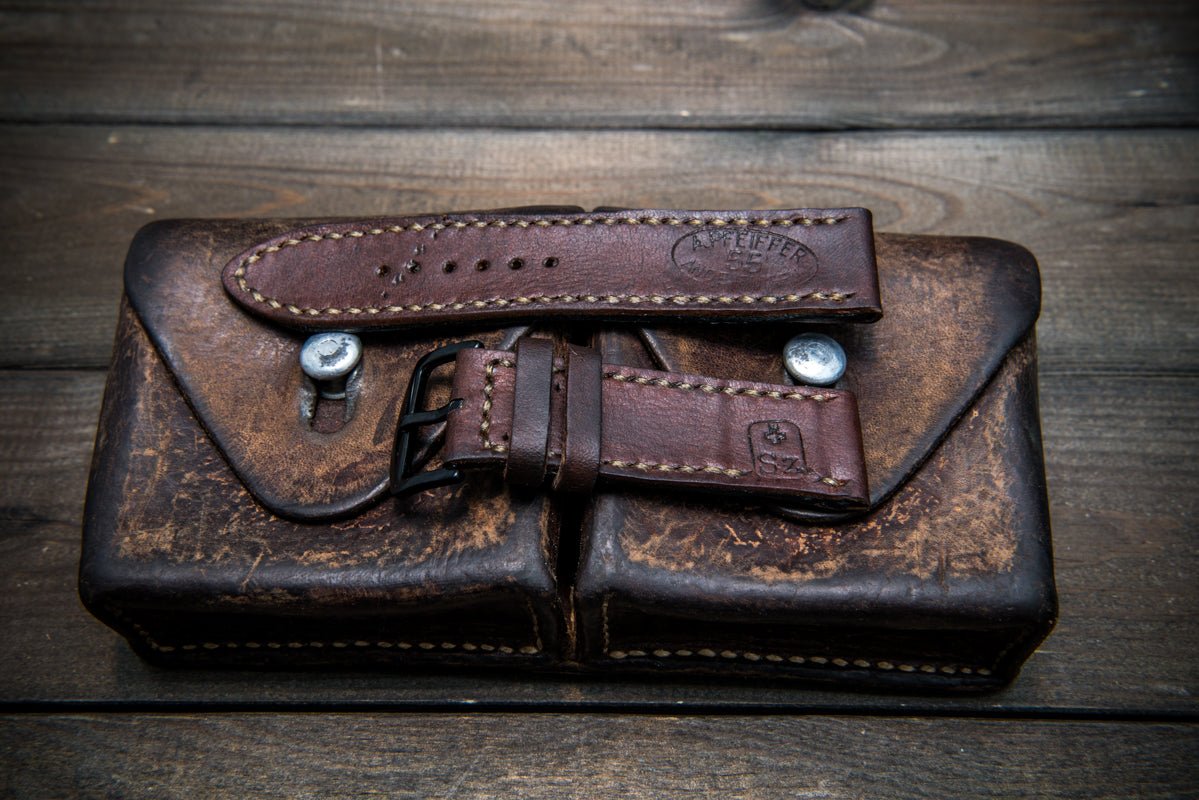 Watch strap, watch band, leather watch strap, leather watch band, finwatchstraps