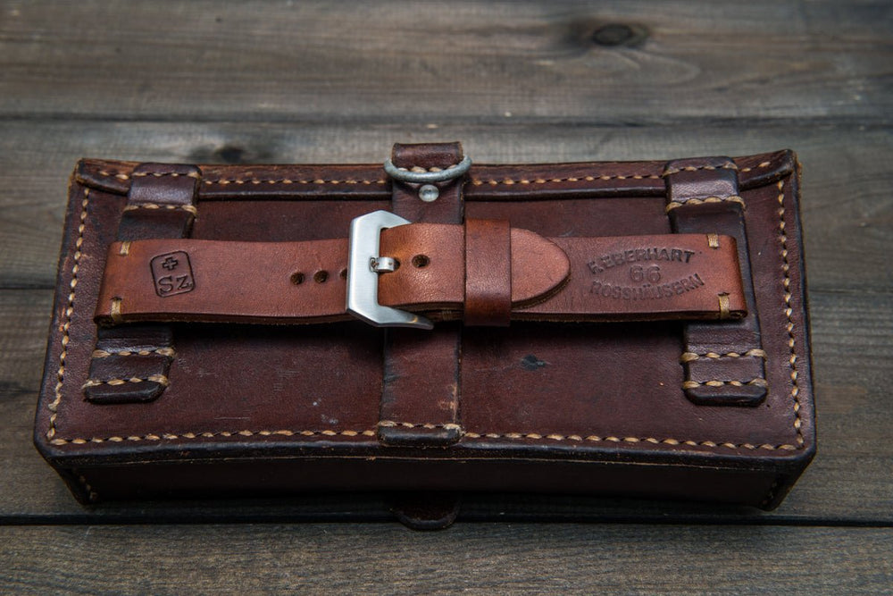 Vintage Swiss ammo watch band, thickness 4 mm