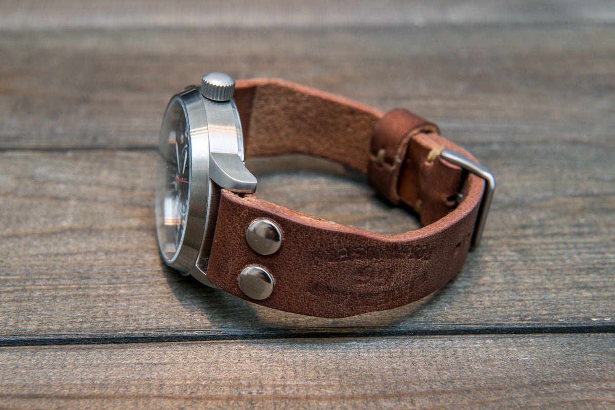Watch strap, watch band, leather watch strap, leather watch band, finwatchstraps