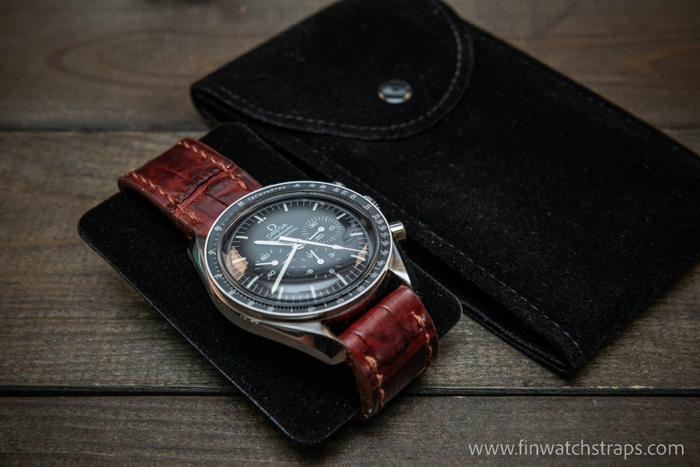 GIVE AWAY - Garrick Leather Watch Pouch - Monochrome Watches